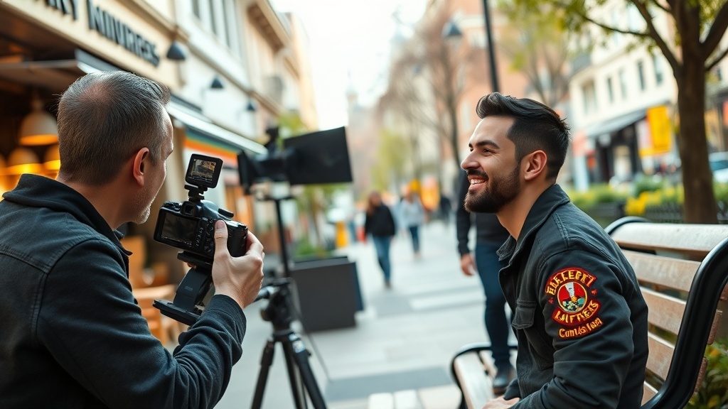 איך נראה תהליך צילום מקצועי לפרופיל דייטינג